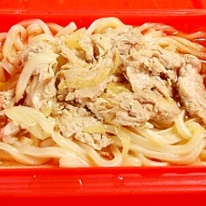 ルクエで、パパッと♪肉うどん